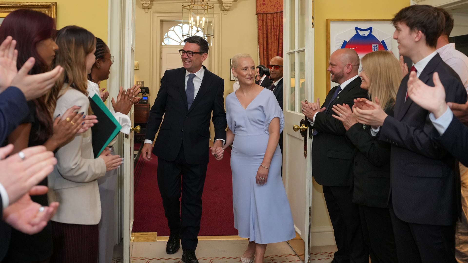 Andy Burnham uses first speech as PM to call for ‘national sense of